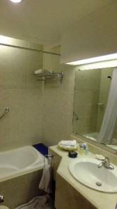 Royal Bellagio Hotel bathroom