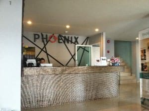 Phoenix Hotel Bangkok Airport reception