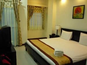 Green Suites Hotel 1 HCMC bedroom