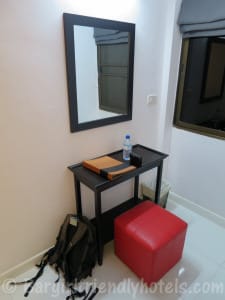 The Yorkshire mini desk corner near window