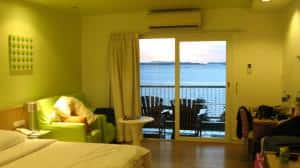 Best Bella Pattaya Hotel Deluxe sea view room with balcony