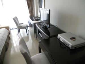 LK Legend Hotel amenities inside studio room