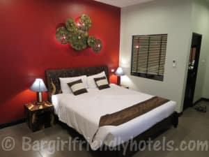 Superior room bed corner with elegant design
