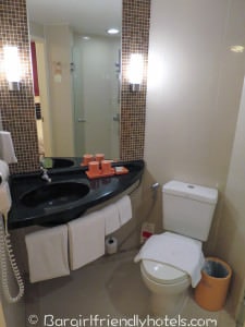 Bathroom shot at Ibis Pattaya Hotel