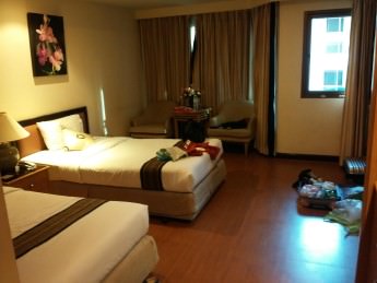 Best Comfort Bangkok Hotel rooms could do with upgrade