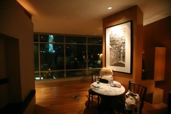Maduzi Hotel glass walls with great views over Bangkok