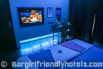 40-inch LCD TV in all rooms with easy HDMI plug-in port at Galleria 10 Sukhumvit
