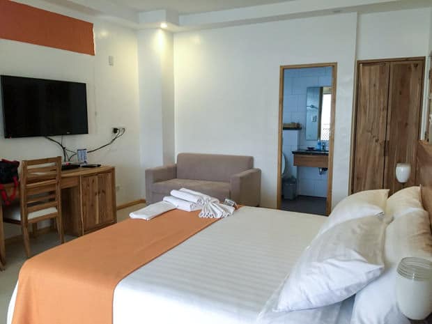 nice modern room inside Mangrove Resort Hotel