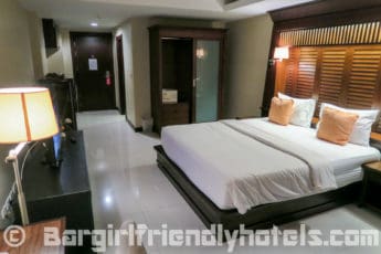 Layout of my Deluxe Room in August Suites Pattaya